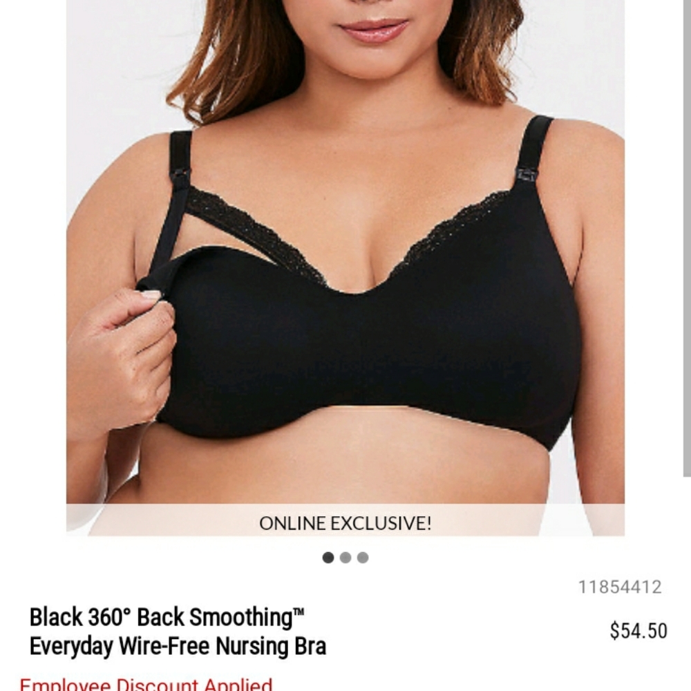 Torrid clip down Nursing bras 24 for 2